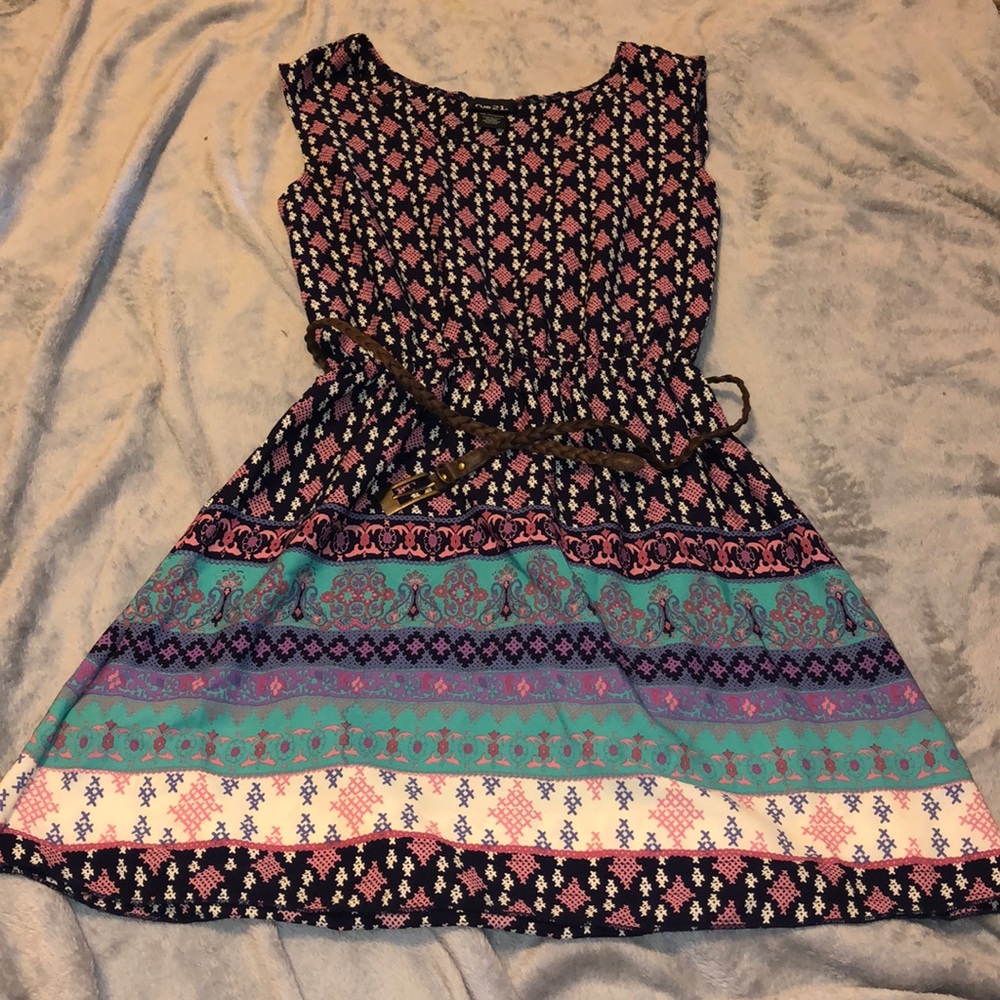 short colorful dress